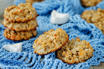 Oatmeal coconut cookies
