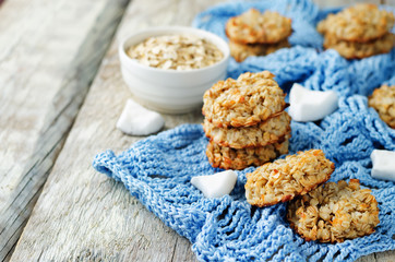 Oatmeal coconut cookies