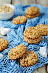 Oatmeal coconut cookies