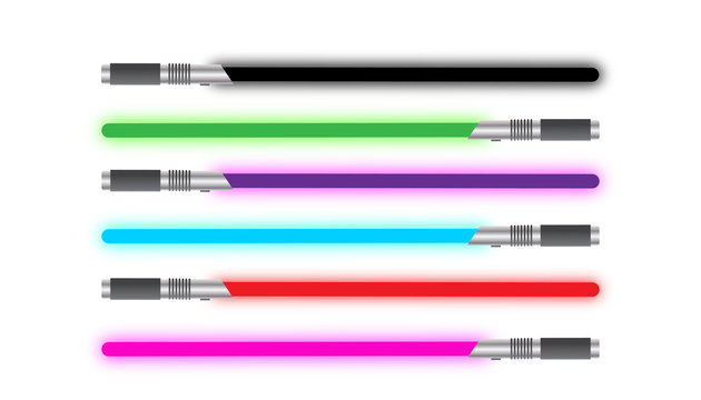 Fototapeta Light Sword Solid Selection