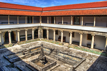 Cloister monastery of Jesus in Aveiro, Portugal