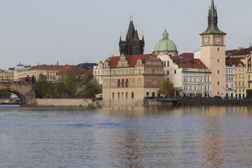 The city of Prague panorama
