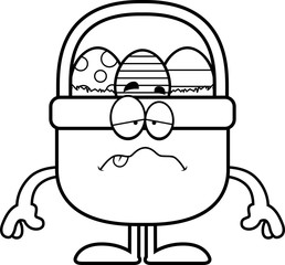 Sick Cartoon Easter Basket