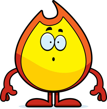 recommend clip art: Surprised Cartoon Fire