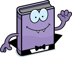 Cartoon Horror Novel Waving