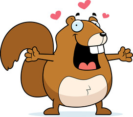 Squirrel Hug