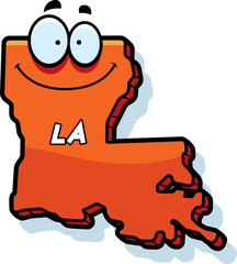 Cartoon Louisiana