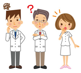 医療　チーム　ネガティブ