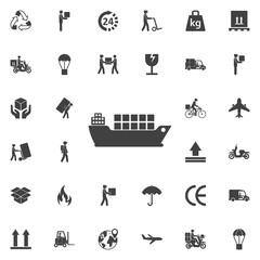 Ship icon.