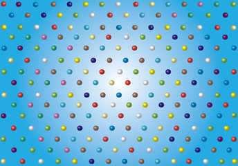 Spotted background. Multicolored background with colorful bubbles