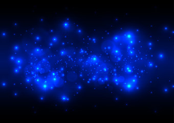 Abstract  Blue Light background. illustration vector design