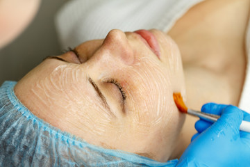 Naklejka premium Laser RF-rejuvenation. Elos rejuvenation