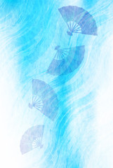 海　川　波　背景