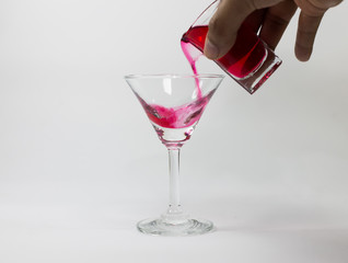 Cocktail glass