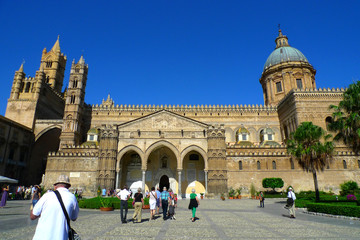 Obraz premium Palermo cathedral in Siciiy