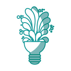 Big idea bulb symbol icon vector illustration graphic design