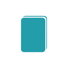 academic book icon over white background. vector illustration