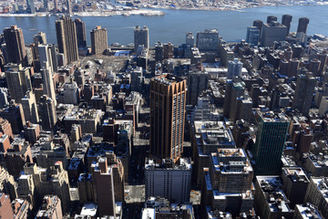 View of Manhattan from Empire State Building