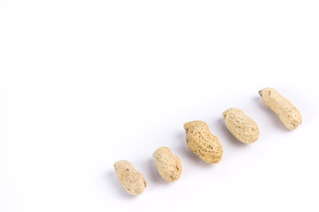 Whole peanut or groundnut shell
