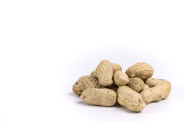 Whole peanut or groundnut shell