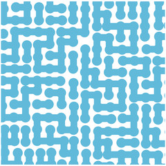 blue background with geometric shapes design. vector illustration