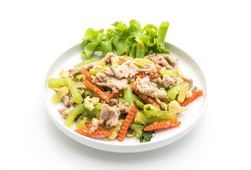 Stir-Fried Shanghai Noodle with Pork