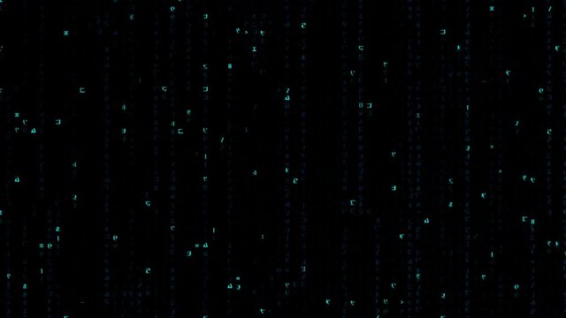 green binary falling number