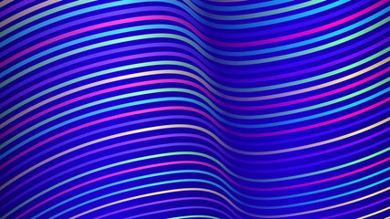 Background with geometric halftone design