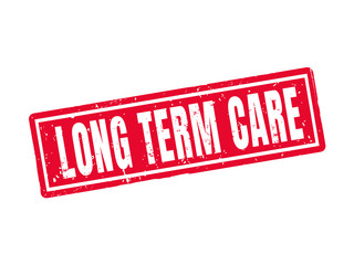long term care red stamp style