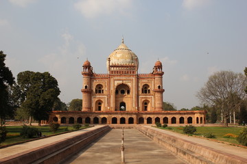 Fototapeta na wymiar Safdarjung Mausoleum in Delhi, Indien