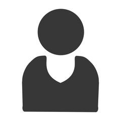 man pictogram silhouette vector icon illustration shape