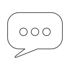 Naklejka premium text bubble box vector icon illustration graphic design