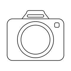 camera draw classic vector icon illustration graphic design