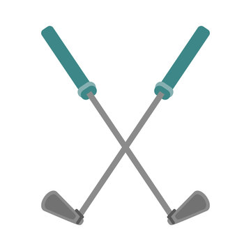 club golf related icon image vector illustration design 