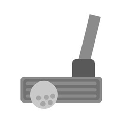 club golf related icon image vector illustration design 