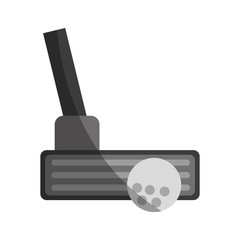 club golf related icon image vector illustration design 