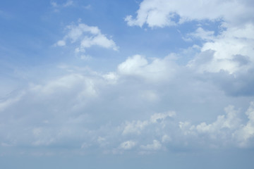 blue sky clouds