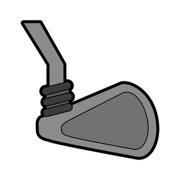 club golf related icon image vector illustration design 