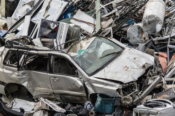 Recycle your old appriences at recycling plants.