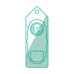 tag eco green vector icon illustration graphic design
