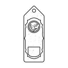 tag eco green vector icon illustration graphic design