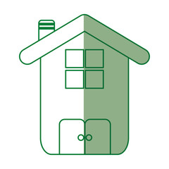 house building home vector icon illustration graphic design