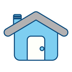 house building home vector icon illustration graphic design