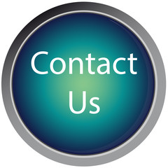 Contact us glossy icon