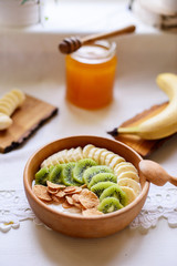 healthy fruit breakfast