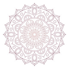 Flower Mandalas. Vintage decorative elements. Oriental pattern, vector illustration. Islam, Arabic, Indian, turkish, pakistan, chinese, ottoman motifs