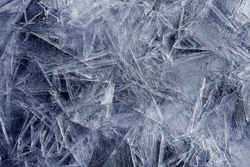 transparent ice background