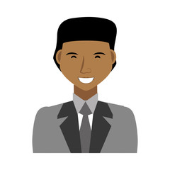 adult male avatar vector icon illustration design