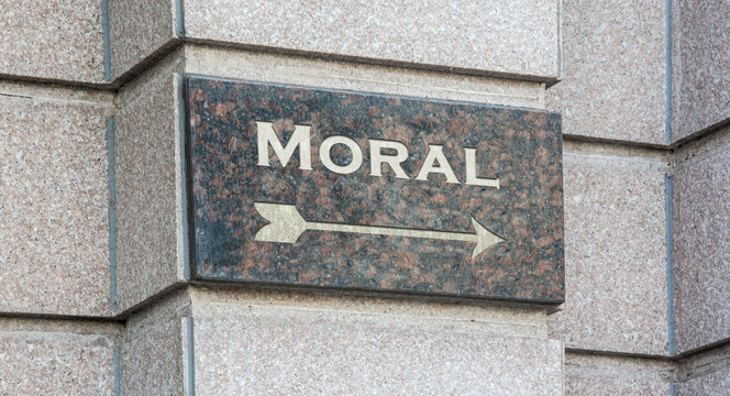 Schild 204 - Moral