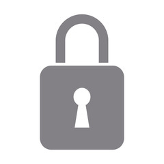 padlock security data protection privacy vector illustration